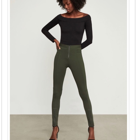 BCBGMaxAzria Pants - BCBGMaxAzria zippered Christopher legging